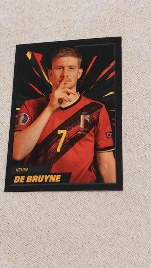 Panini / Sticker / Kevin De Bruyne /Rode Duivels / Carrefour, Verzamelen, Verzenden, Nieuw, Poster, Plaatje of Sticker