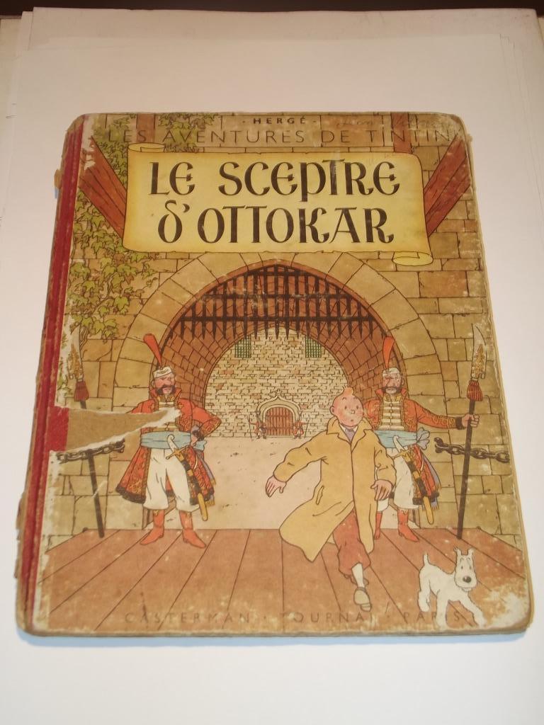 tintin - Le Sceptre d'Ottokar, Une BD, Enlèvement ou Envoi, Utilisé, Hergé