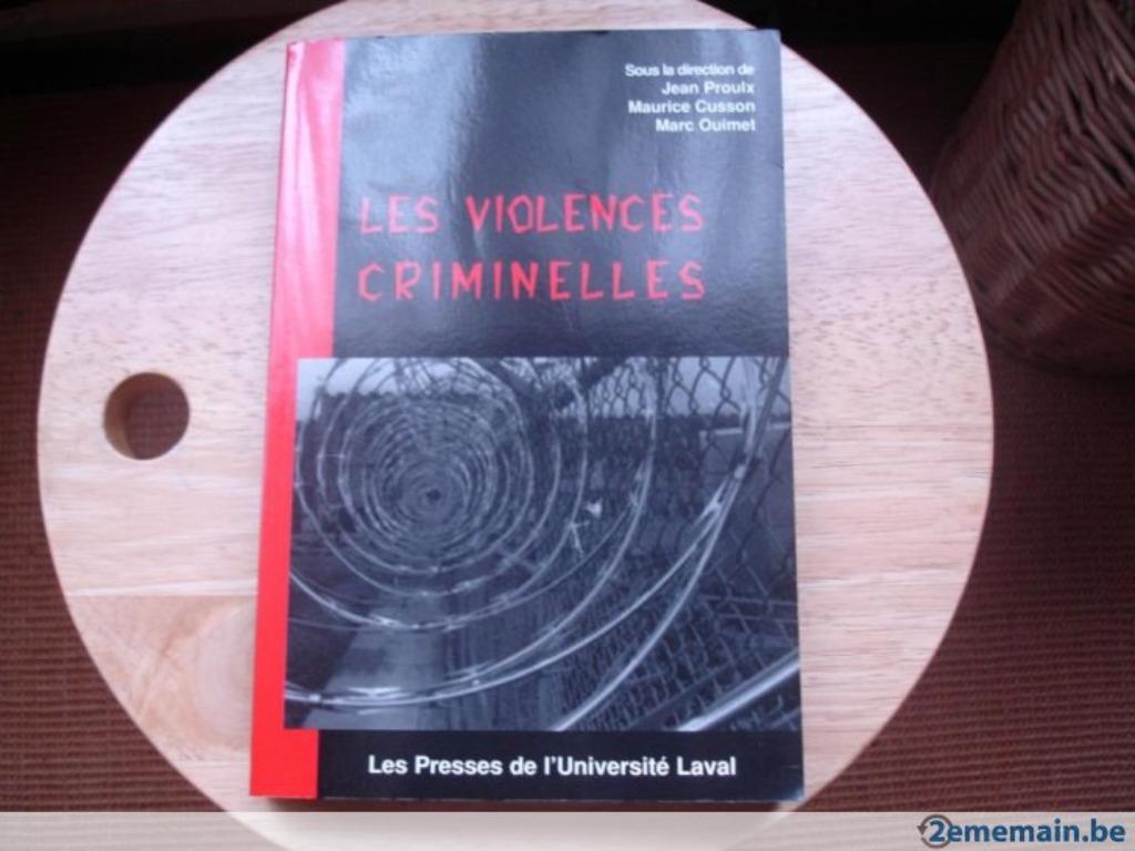 Les violences criminelles, Jean Proulx, Enlèvement, Comme neuf