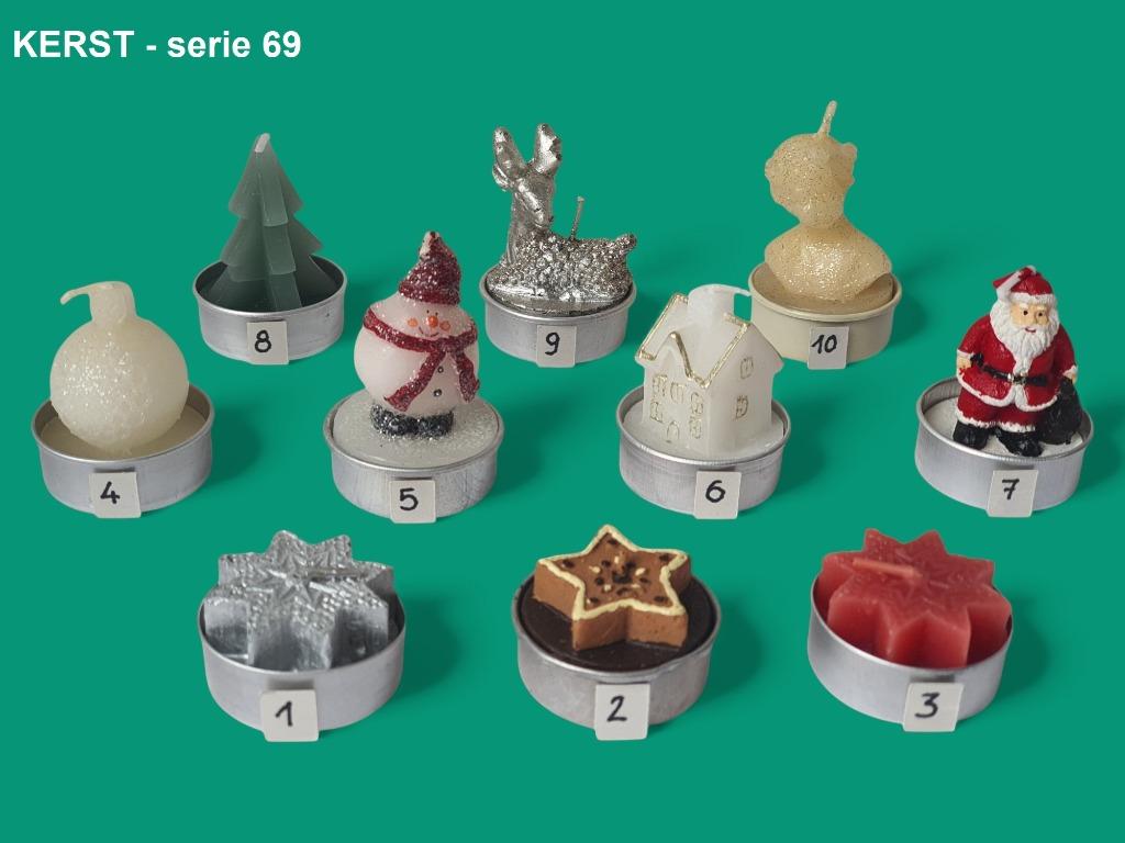 Kerst theelichtjes - serie 69, Diversen, Ophalen of Verzenden, Nieuw
