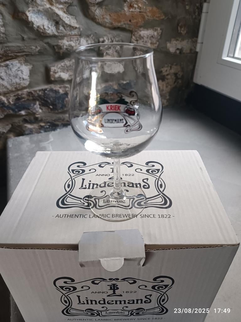 6 verre lindemans, Enlèvement, Comme neuf