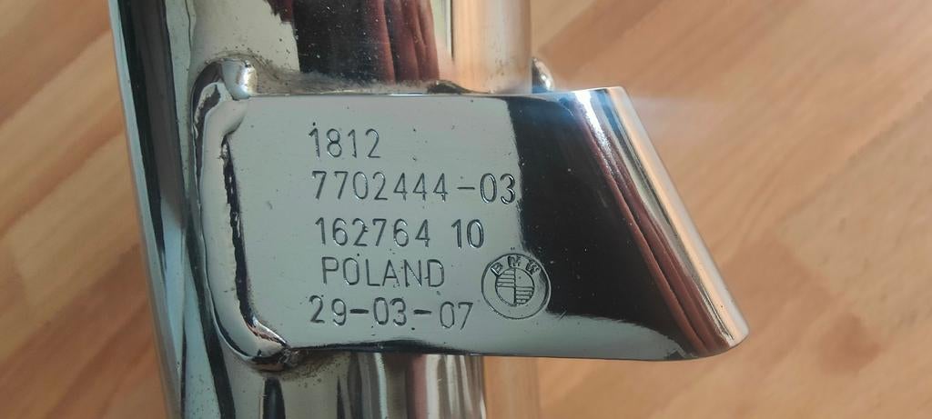 Silencieux/échappement d'origine BMW R1200R à partir de 2007, Enlèvement ou Envoi