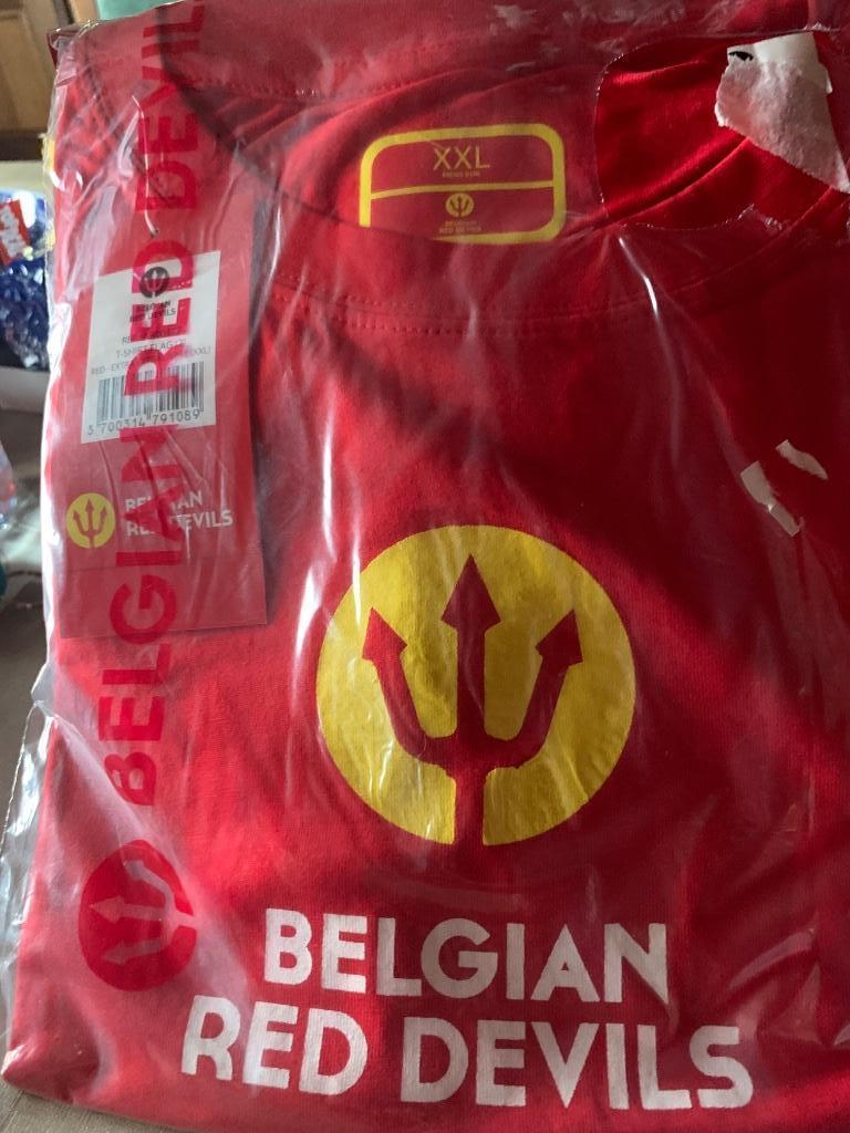 t shirt  rode duivels, Plus grand que la taille XL, Enlèvement ou Envoi, Neuf, Maillot