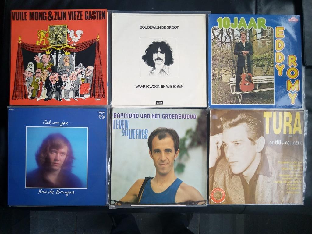 LOT 6=6 LP/VINYL + extra7"Kleinkunst / NU SOLDEN of BIEDEN, Ophalen of Verzenden, 1960 tot 1980, Gebruikt, 12 inch