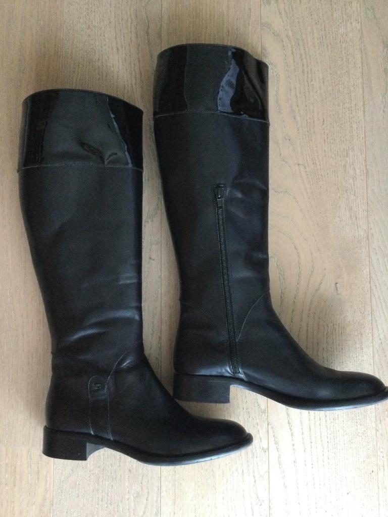 Zwarte laarzen Marc Cain, Hoge laarzen, Marc Cain, Zwart, Ophalen of Verzenden