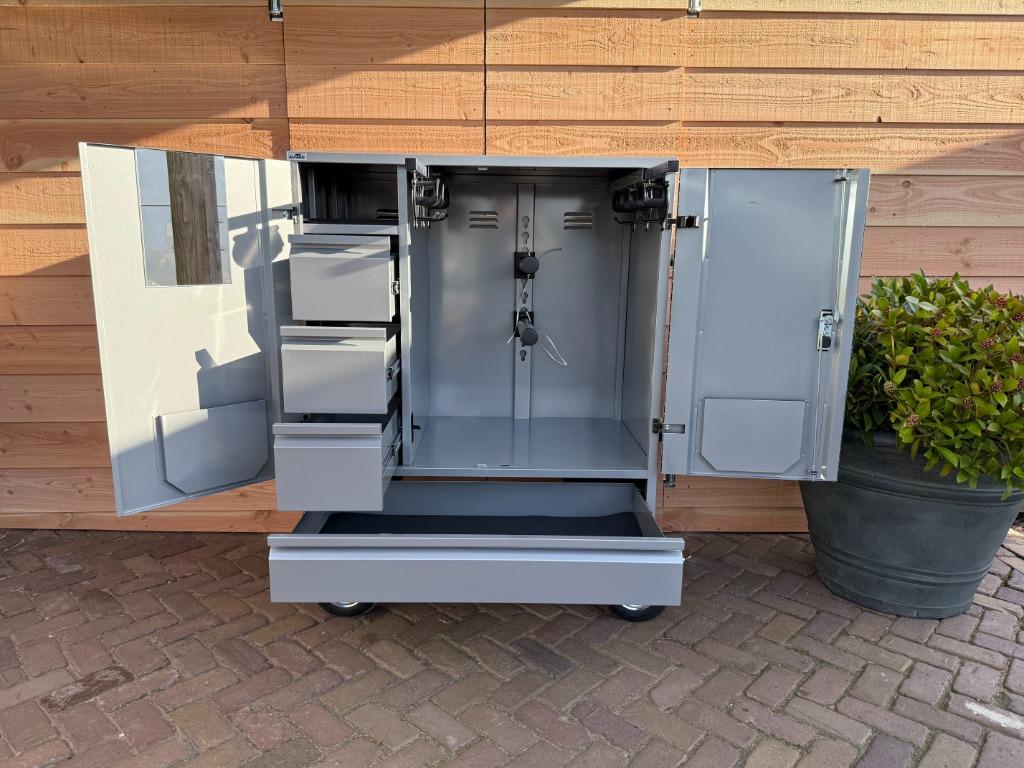 MIDI COMFORT 225 ZILVER Alfako Concourskast | zadelkast, Dieren en Toebehoren, Ophalen, Nieuw, Overige soorten