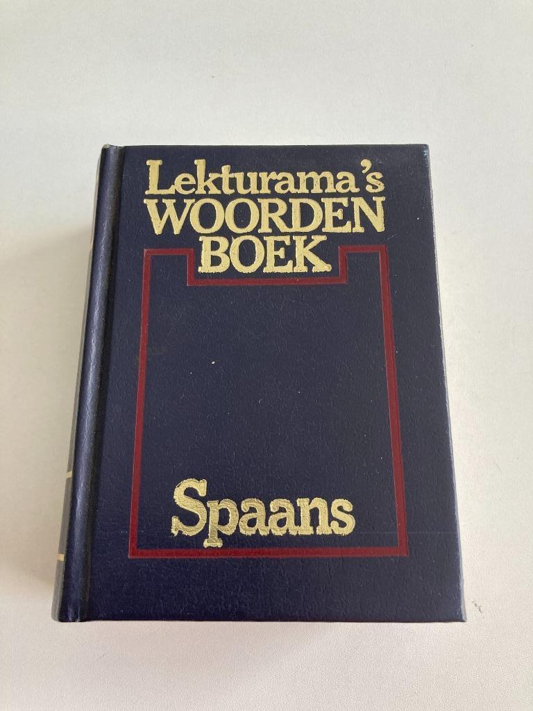 Lekturama's woordenboek Spaans - 1987, Spaans, Overige uitgevers, Ophalen of Verzenden, Zo goed als nieuw