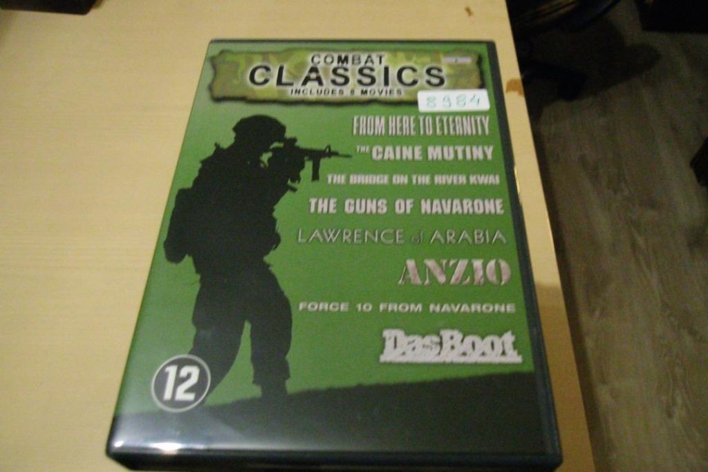 combat classics 8 movies, Ophalen of Verzenden, Boxset