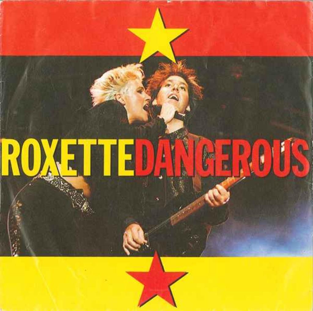 45t roxette---dangerous-----, Gebruikt, 7 inch, Single, Ophalen of Verzenden