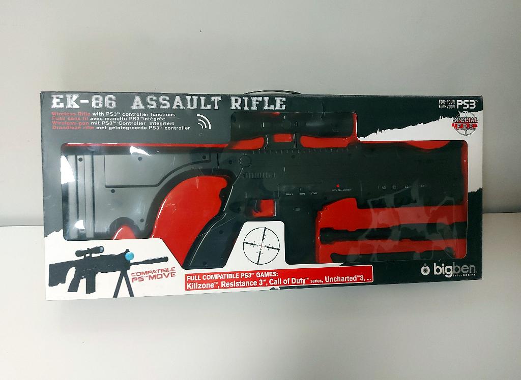 Playstation Move EK-86 Assault Riffle (PS3), Consoles de jeu & Jeux vidéo, Enlèvement ou Envoi, Utilisé, PlayStation 3
