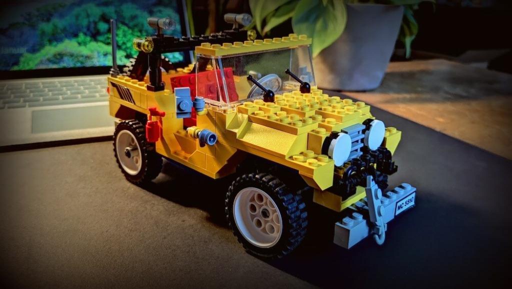 LEGO Model Team 5510 Off Road 4x4 Jeep met boekje, Ophalen of Verzenden, Zo goed als nieuw, Complete set, Lego