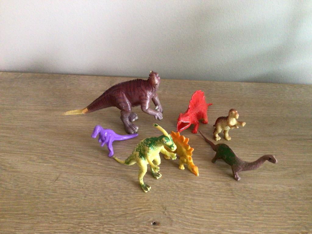 dinosaurus figuurtjes, Verzamelen, Ophalen of Verzenden, Gebruikt, Beeldje of Figuurtje