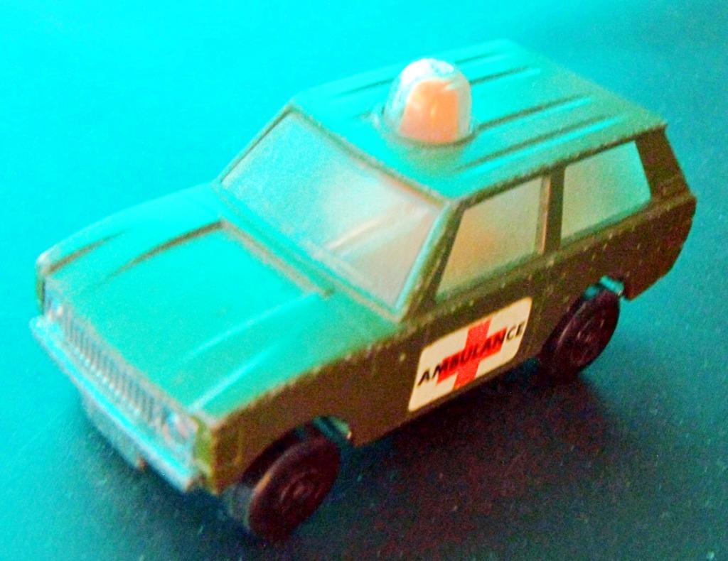 Matchbox (Range Rover) Police Patrol Ambulance No. 20, 1975, Enlèvement ou Envoi, Utilisé, Voiture