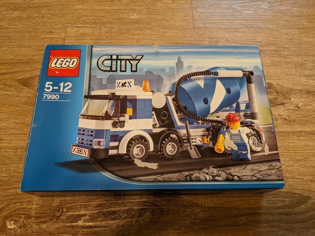 Camion malaxeur à béton Lego City 7990, Enlèvement ou Envoi, Comme neuf, Lego
