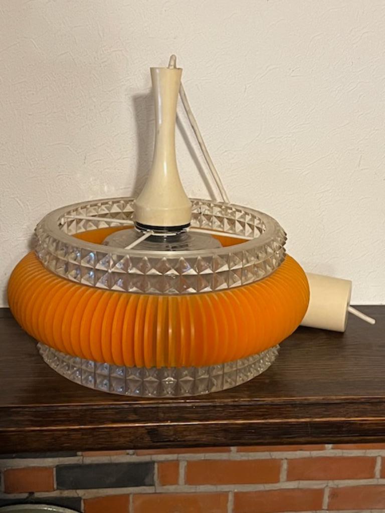 Lampe suspendue vintage ME Marbach, Ufo space age, Antiquités & Art, Enlèvement