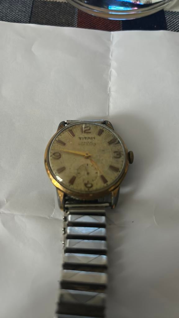 Titan Prima 15 Rubis, Montre-bracelet, Autres marques, 1930 à 1960, Enlèvement ou Envoi