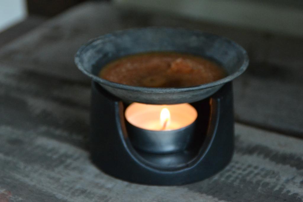 Geurbrander Amberblokjes - Terracotta puur - Landelijk, Huis en Inrichting, Woonaccessoires | Kandelaars en Kaarsen, Overige materialen