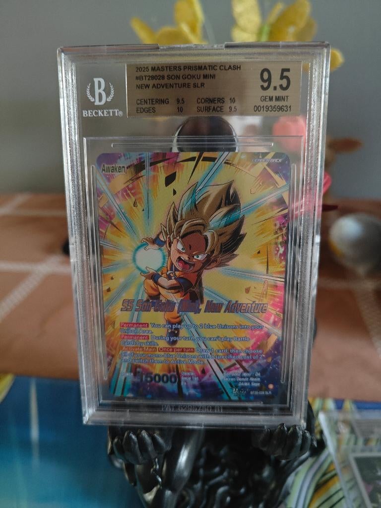 SS Son Goku (Mini), nouvelle aventure BT28-028 SLR BGS 9.5, Collections, Enlèvement ou Envoi