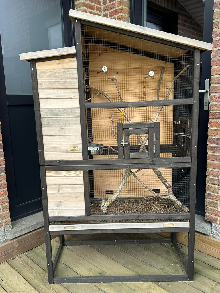 Volière extérieure pour oiseaux – marque Woodland –, Animaux & Accessoires, Oiseaux | Cages & Volières, Enlèvement, Comme neuf