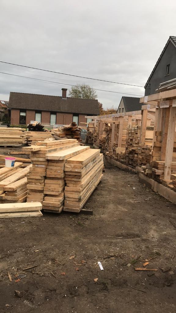 Goedkoop Recup & Nieuw Hout  !!!, Tuin en Terras, Palen, Balken en Planken, Ophalen, Zo goed als nieuw, Balken
