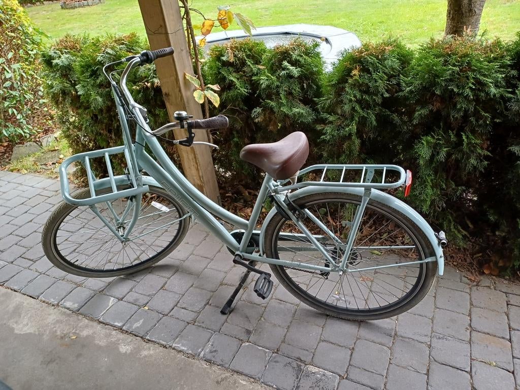 Meisjesfiets vintage blauw zo goed als nieuw, Fietsen en Brommers, Fietsen | Meisjes, Ophalen, 24 inch, Versnellingen