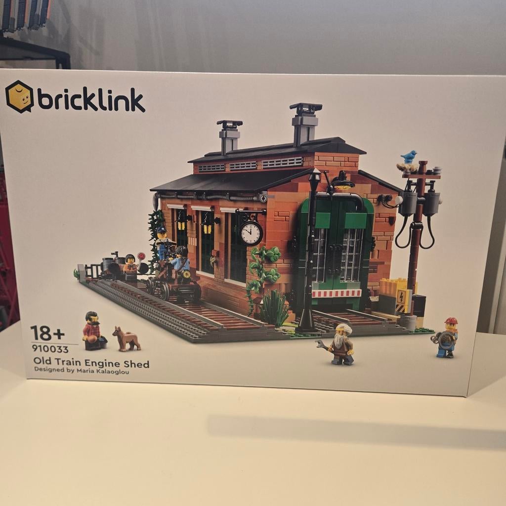 Lego 910033 Bricklinck Old Train Engine Shed (Nieuw), Ophalen of Verzenden, Nieuw, Overige merken