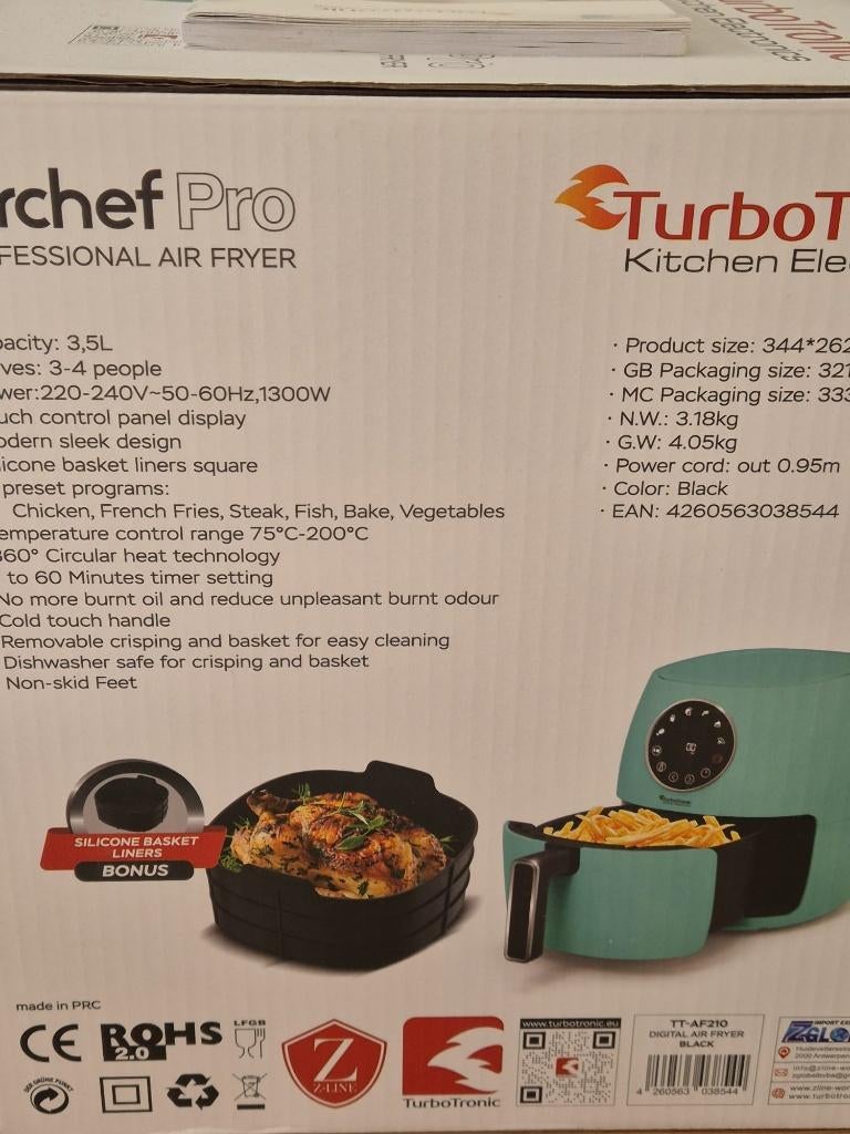 airfryer, Enlèvement ou Envoi, Comme neuf, Friteuse à air