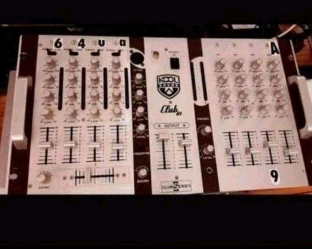 Table de mixage DJ professionnelle Kool Sound Club 01, Enlèvement ou Envoi