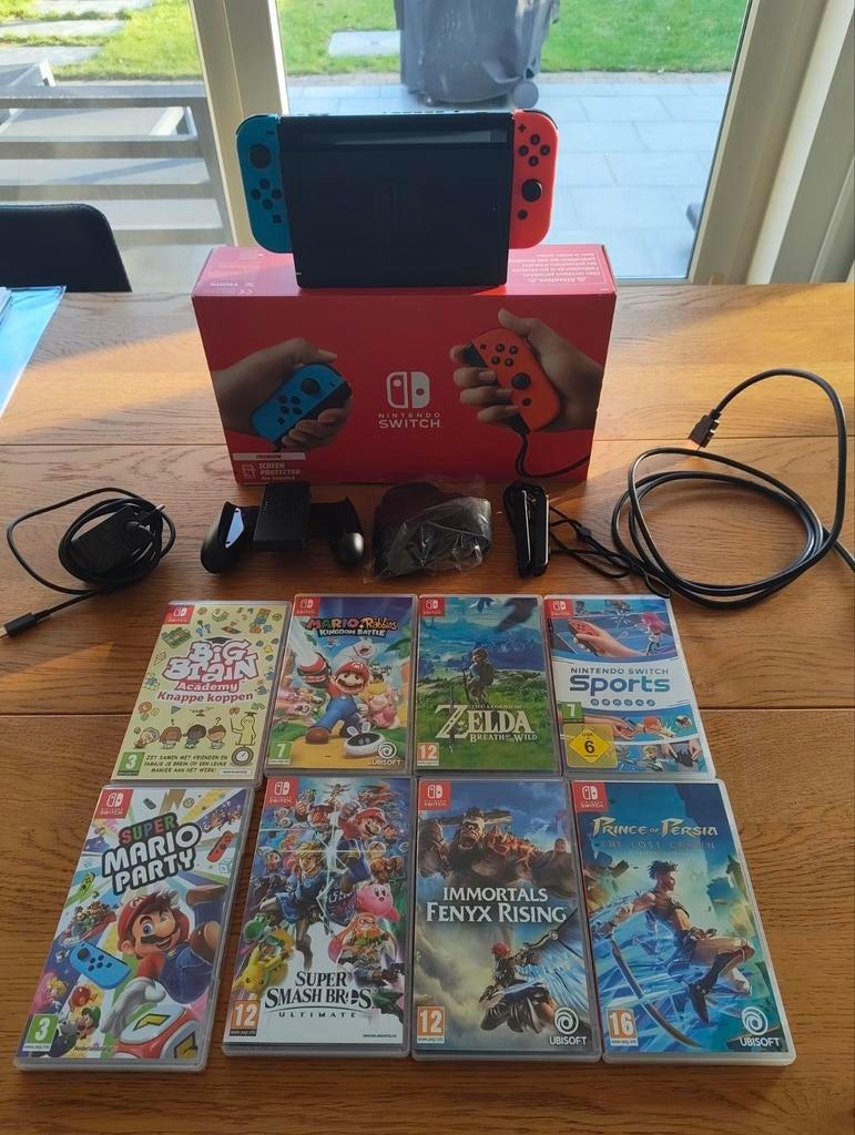 Nintendo Switch avec jeux, Consoles de jeu & Jeux vidéo, Consoles de jeu | Nintendo Switch, Avec jeux, Enlèvement ou Envoi