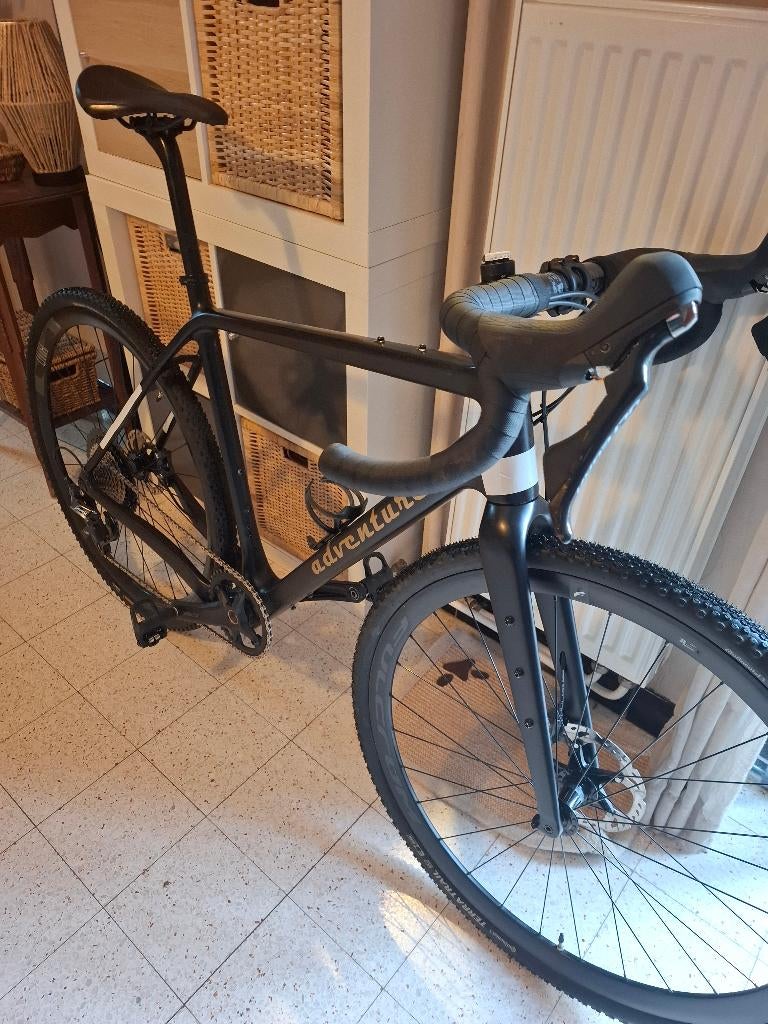 Vélo Gravel 'Adventure' - T54, Sport en Fitness, Ophalen, Zo goed als nieuw, Overige typen
