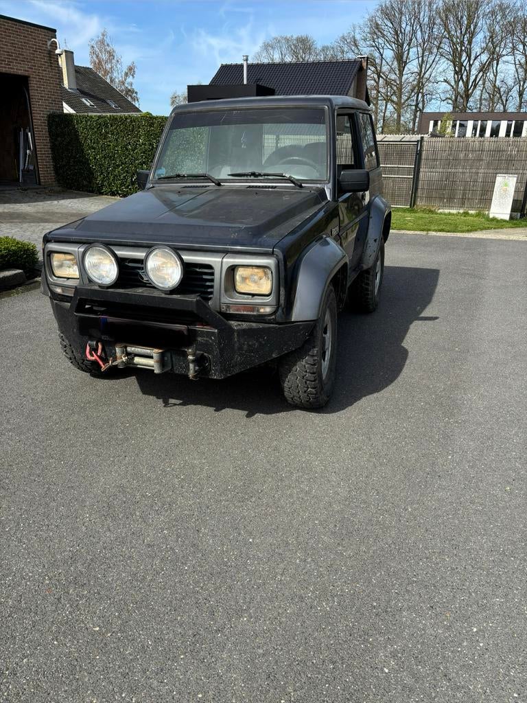 Daihatsu rocky 2.8 td, Auto's, Daihatsu, Stof, Rocky, 4 cilinders, Blauw