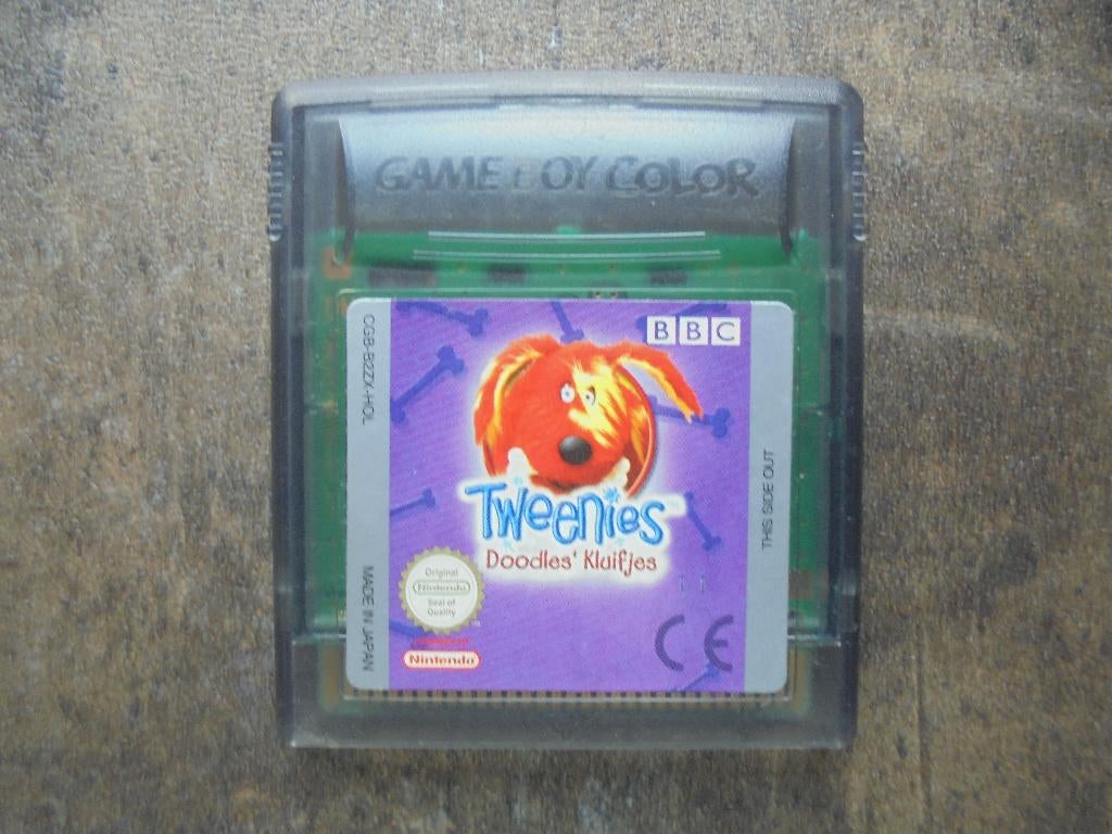 Tweenies Doodles' Kluifjes voor Game Boy Color (zie foto's), 1 speler, Ophalen of Verzenden, Gebruikt, Vanaf 3 jaar