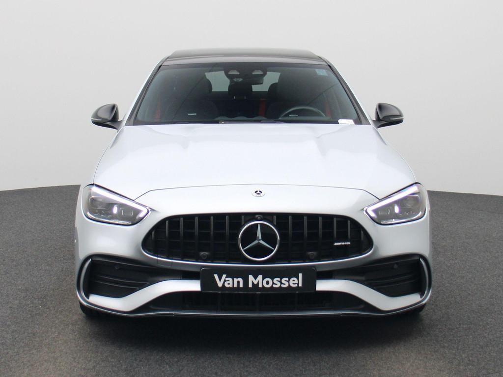 Mercedes-Benz C-Klasse Berline Mercedes AMG C 43 4MATIC, Autos, Argent ou Gris, 1800 kg, 4 portes, Entreprise