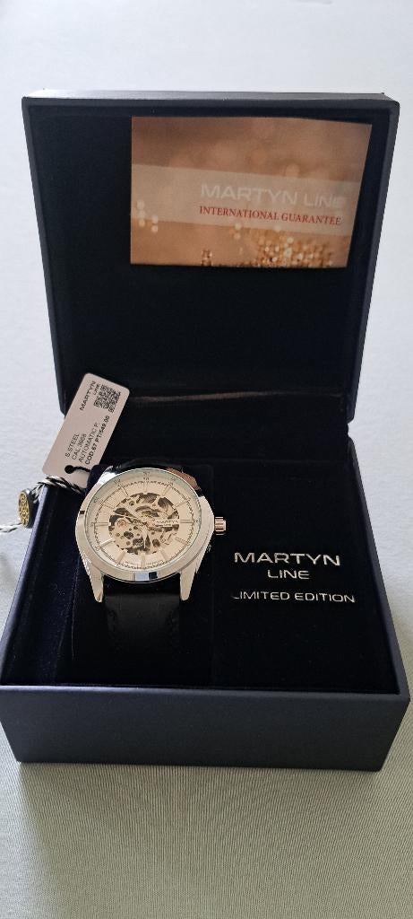 Montre homme Martyns line automatique, Autres marques, Cuir, Acier, Envoi