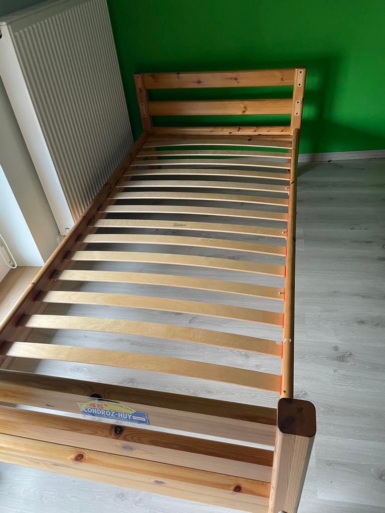 Lit 1 personne, Enfants & Bébés, Chambre d'enfant | Lits, 85 à 100 cm, Sommier à lattes, Enlèvement, 180 cm ou plus