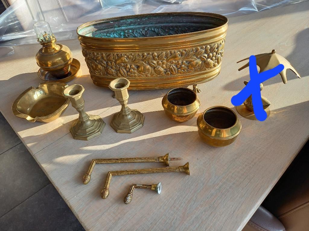 Koperen interieur accesoires, Ophalen, Koper