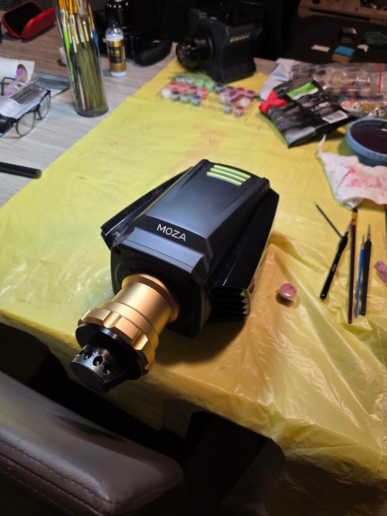 Moza r21 base met csp v2p steering wheel, Ophalen