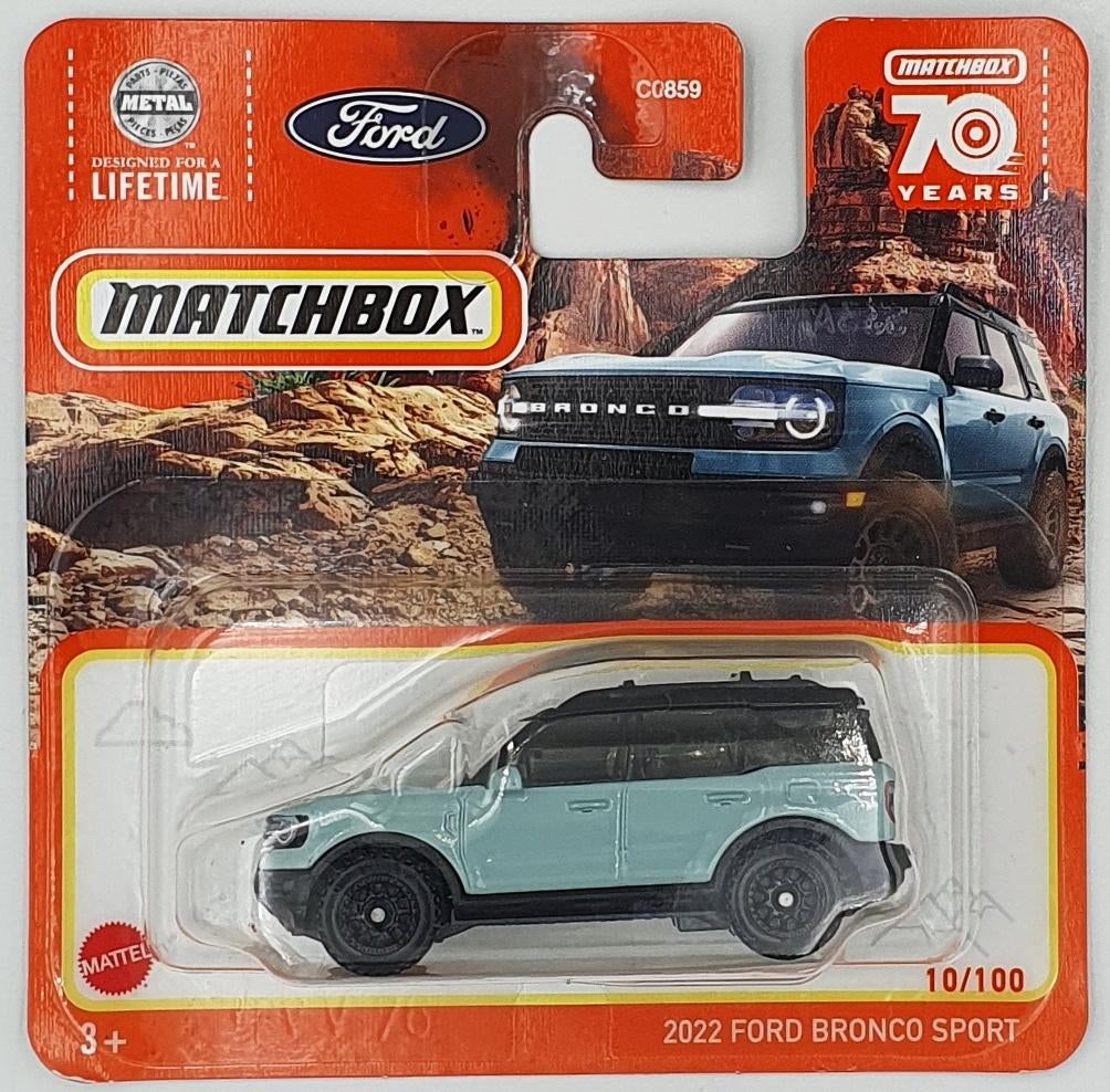 Matchbox - 2022 Ford Bronco Sport - HLC63 - 1:64, 333 Continental Boulevard, El Segundo, CA 90245, United States, Mattel Inc, Verzenden