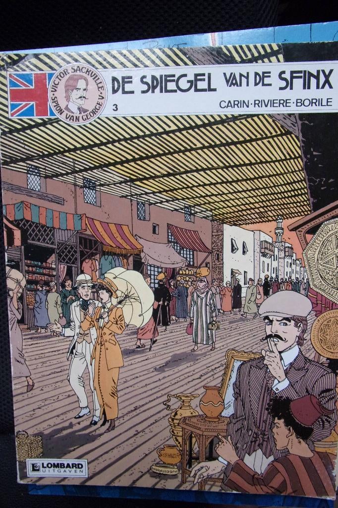 victor sackville  nr 3  de spiegel van de sfinx, Boeken, Verzenden