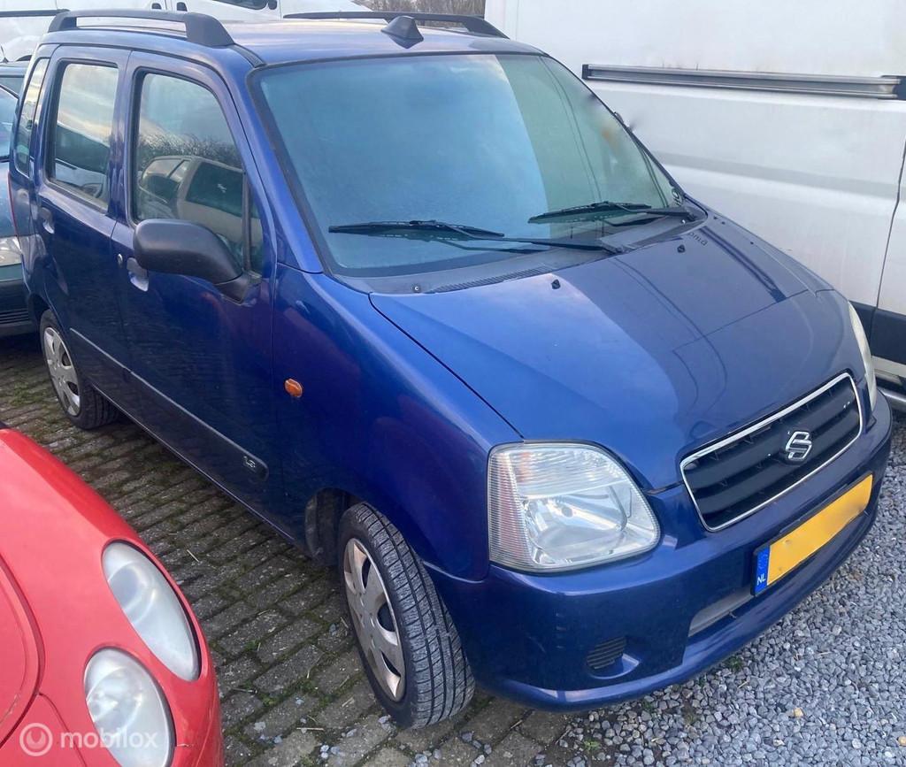 Suzuki Wagon R+ 1.3 AUTOMAAT 5 DEURS ALLEEN EXPORTDOCUMENT, Auto's, Stof, Gebruikt, 94 pk, 4 cilinders