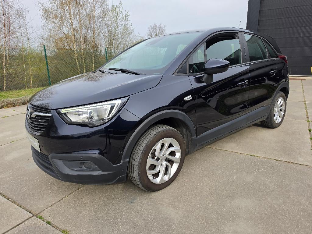 Opel Crossland X Edition 1.2 Eco Tec Navi + Garantie, Monovolume, 1199 cc, Blauw, Bedrijf