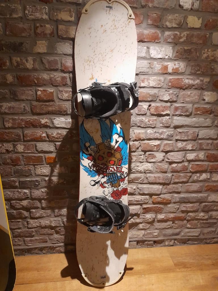 Snowboard 140cm kind, Ophalen