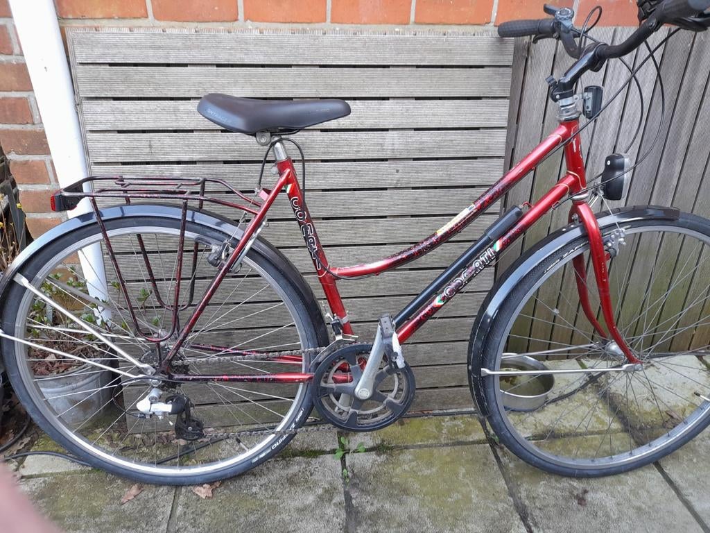 Damesfiets zeer goede staat, Ophalen