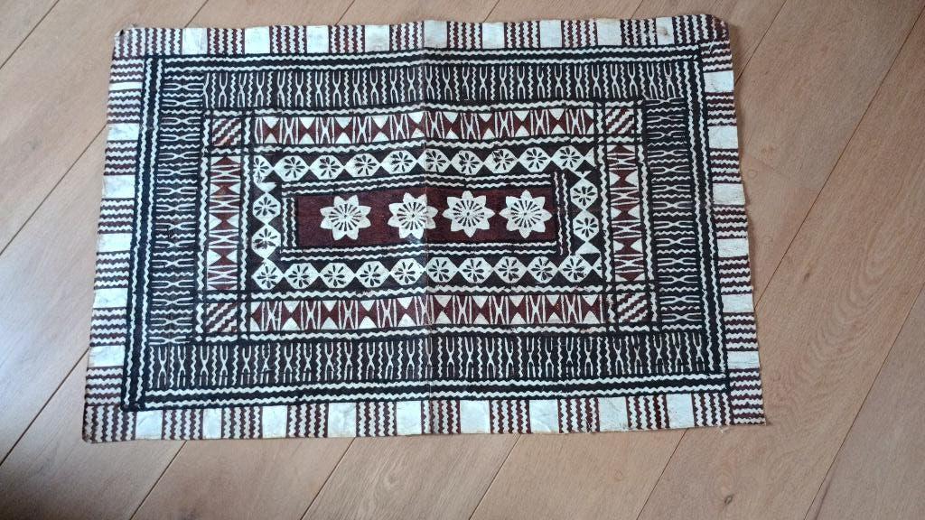 Tapa Maori traditionnel grand modèle ( Océanie), Ophalen