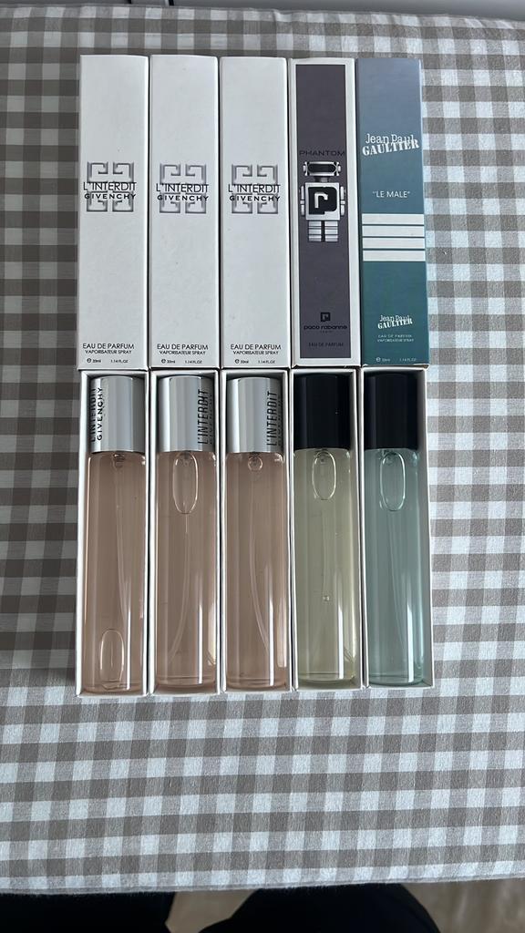 Parfum de poche en lot et au détail, Enlèvement ou Envoi, Comme neuf