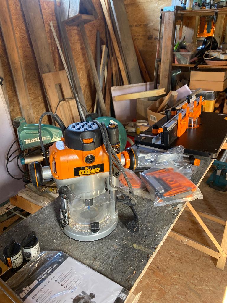 Freesmachine Triton, Doe-het-zelf en Bouw, Ophalen, Zo goed als nieuw