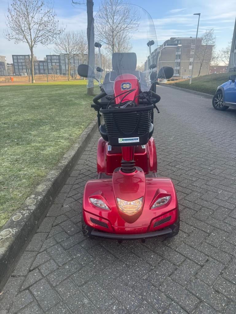 Stevige scootmoviel vermeiren elektrische invalide scooter, Diversen, Rolstoelen, Ophalen of Verzenden, Inklapbaar, Zo goed als nieuw