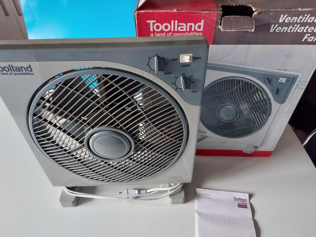 Ventilator plat model, Elektronische apparatuur, Ventilatoren, Ophalen, Zo goed als nieuw