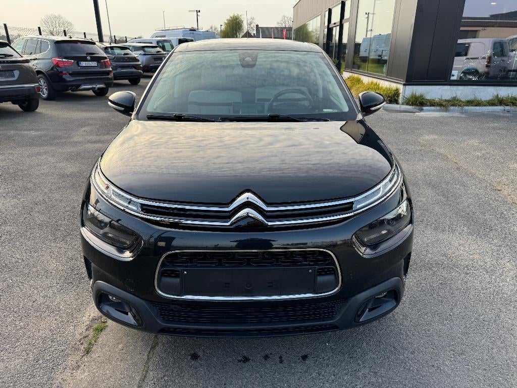 Citroen C4 Cactus automaat 1.2 benzine camera leer, 1145 kg, 1199 cc, Zwart, 5 zetels