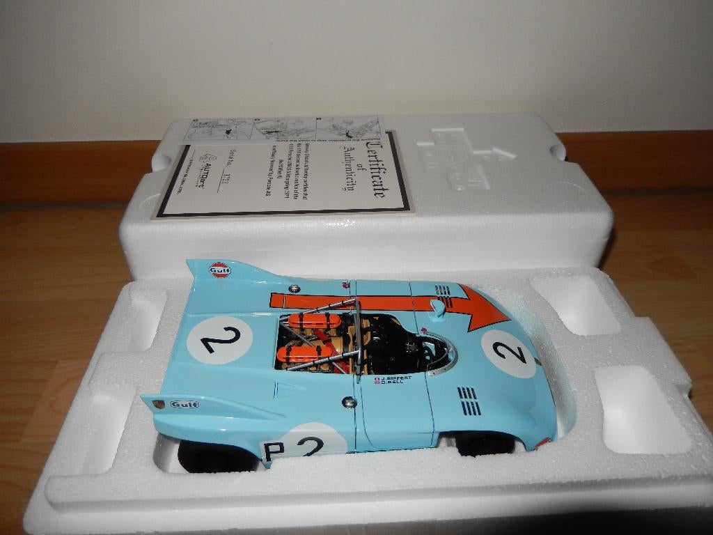 Porsche 908/03 1/18 Autoart, Hobby en Vrije tijd, Modelauto's | 1:18, Ophalen of Verzenden, Nieuw, Auto, Autoart